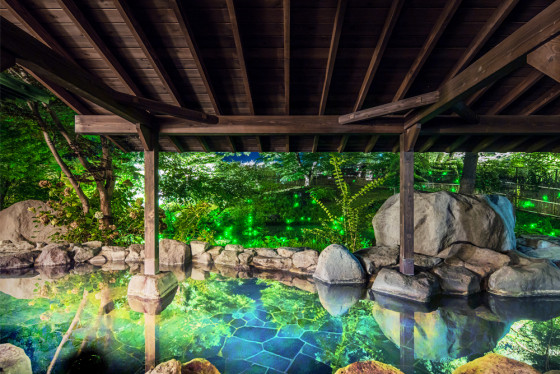 源泉湯の宿松乃井